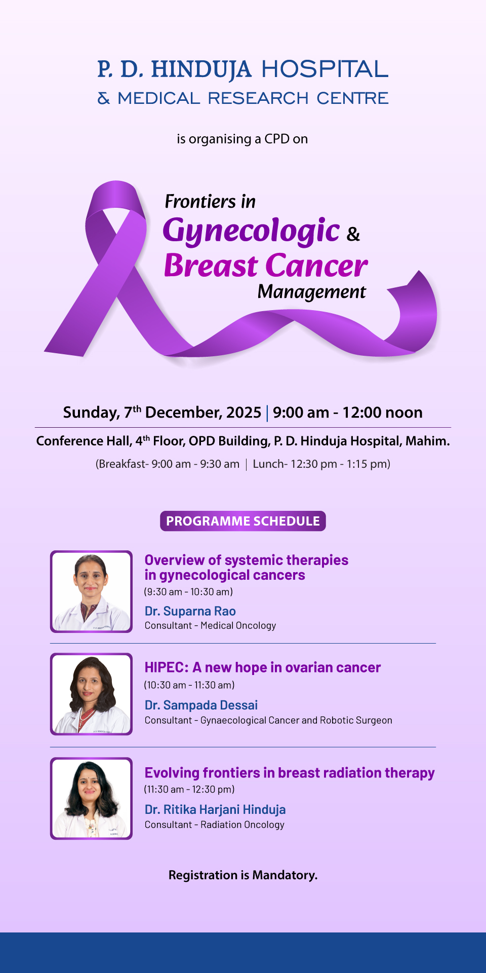 CPD - Frontiers in Gynecologic & Breast Cancer Management 